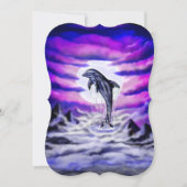 ムーンライトイルカ 招待状 (正面)