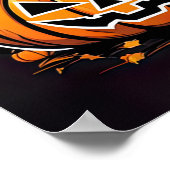 ムーンライトウィスカーズ、かわいい子猫 ポスター (角)