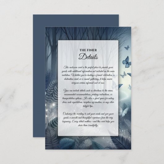 ムーンライトウィングスアンドミッドナイト魔法 エンクロージャーカード (正面/裏面)