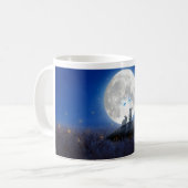 ムーンライトウサギのコーヒーマグ コーヒーマグカップ (正面左)
