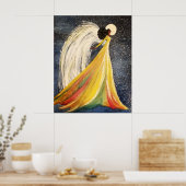 ムーンライトエンジェルポスター ポスター (キッチン)