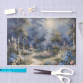 ムーンライトエンチャントガーデンデコップページ 薄葉紙 (クラフト)