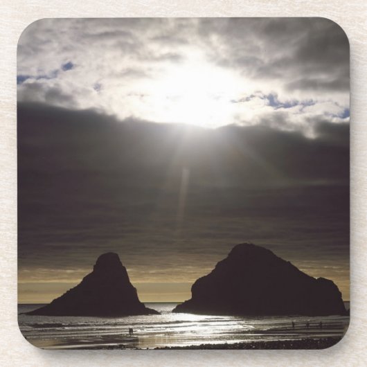 ムーンライトオーバー海ロックスオレゴン コースター (正面)