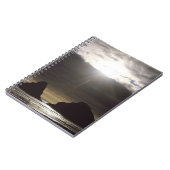 ムーンライトオーバー海ロックスオレゴン ノートブック (左側)