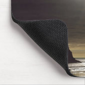 ムーンライトオーバー海ロックスオレゴン マウスパッド (コーナー)