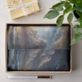 ムーンライトガレオン威厳のあるセーリング船のデコページ 薄葉紙 (ギフト)