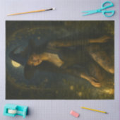 ムーンライトガーデンウィッチゴシックハロウィーンデコパージュ 薄葉紙 (クラフト)