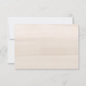 ムーンライトガーデンRSVPカードと食事の選択 出欠カード (裏面)