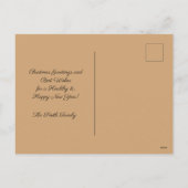 ムーンライトクリスマスビレッジウィンターシーン シーズンポストカード (裏面)