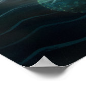 ムーンライトクリークマーメイドポスタープリント ポスター (角)