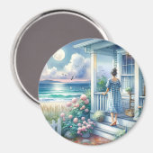 ムーンライトコテージポーチバイザシー マグネット (正面/裏面)