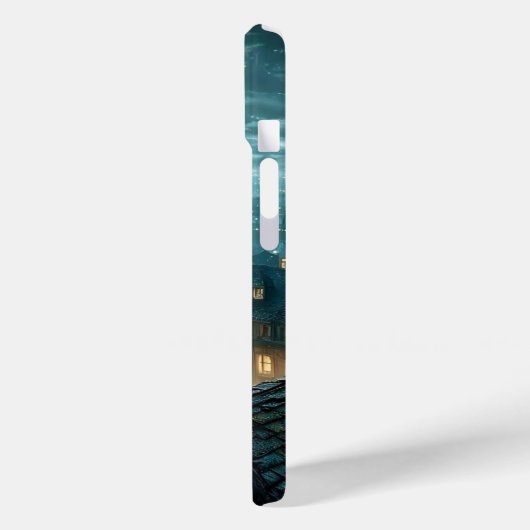 ムーンライトゴシック魔女と黒猫の屋上iPhone C Case-Mate iPhoneケース (裏面 / 左)