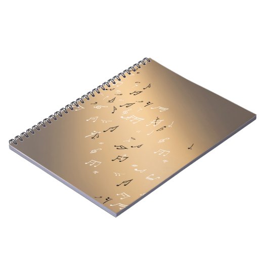 ムーンライトゴールデンの楽譜 ノートブック (左側)