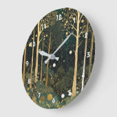 ムーンライトゴールデングローブ ラージ壁時計 (傾斜)