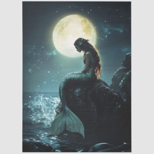 ムーンライトサイレン人魚デクページ 薄葉紙 (正面)