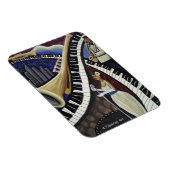 ムーンライトジャズプレミアムフレキシマグネット マグネット (右側)