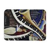 ムーンライトジャズプレミアムフレキシマグネット マグネット (横)