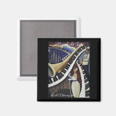 ムーンライトジャズマグネット マグネット (正面/裏面)