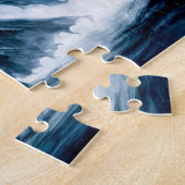 ムーンライトスカイの下のヴァンパイアの恋 ジグソーパズル (側面)