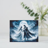 ムーンライトスカイの下のヴァンパイアの恋 ポストカード (スタンド正面)