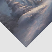 ムーンライトスカイ・デカップクラフトの下でサンタ・イン・スリー 薄葉紙 (詳細)