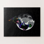 ムーンライトスクーターチャンプ – Scooter Boy Artwork ジグソーパズル (横)