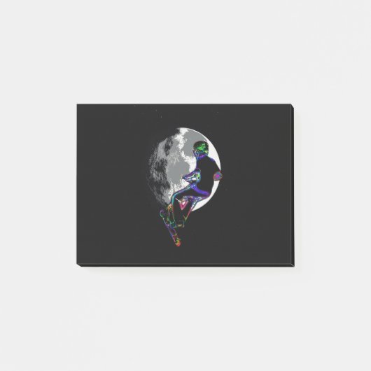 ムーンライトスクーターチャンプ – Scooter Boy Artwork ポストイット (正面)