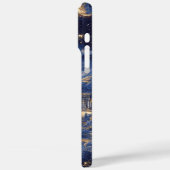 ムーンライトスターリードリームランドミティカルブルーデザイン Case-Mate iPhoneケース (裏面 / 左)