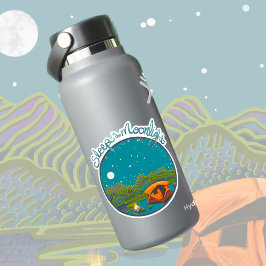 ムーンライトステッカーで眠る シール