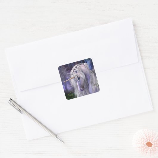 ムーンライトセレナーデステッカー スクエアシール (封筒)