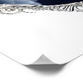 ムーンライトセレニティアスリム化ウルフ24x36 ポスター (角)