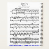 ムーンライトソナタ・ルドヴィヒ・ベートーベン プランナー手帳 (裏面)