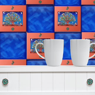 ムーンライトツリーオブライフタラベラスタイルメキシコ タイル