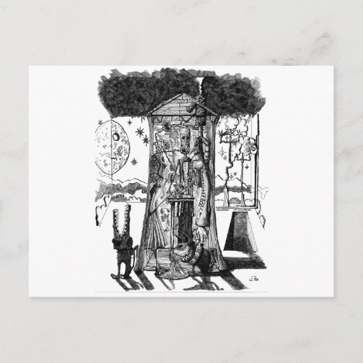 ムーンライトデザイン ポストカード (正面)