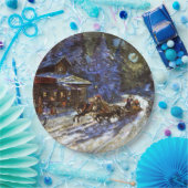 ムーンライトトロイカライド ペーパープレート (パーティー)