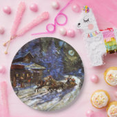 ムーンライトトロイカライド ペーパープレート (パーティー)