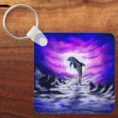 ムーンライトドルフィン キーホルダー (正面)