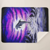 ムーンライトドルフィン シェルパブランケット (正面(横))