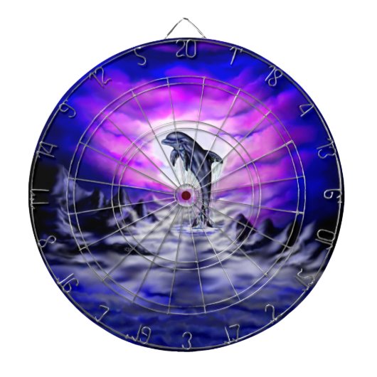 ムーンライトドルフィン ダーツボード (正面)