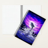 ムーンライトドルフィン ノートブック (内側)
