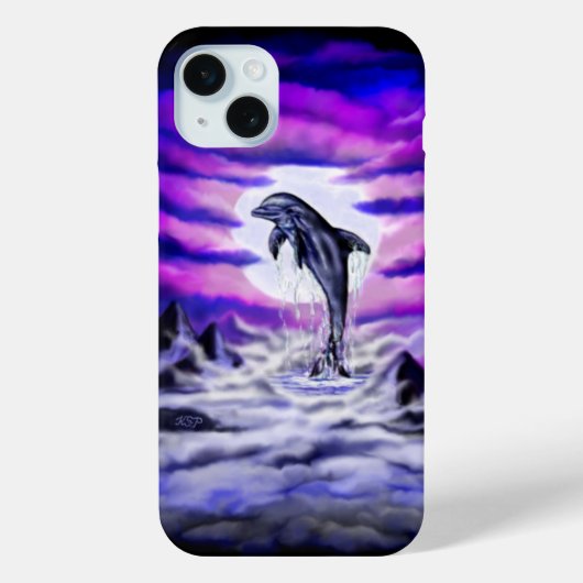 ムーンライトドルフィン Case-Mate iPhoneケース (裏面)