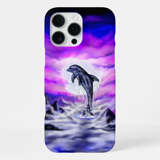 ムーンライトドルフィン iPhoneケース (裏面)