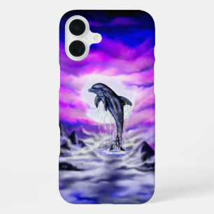 ムーンライトドルフィン iPhone 16 PLUSケース