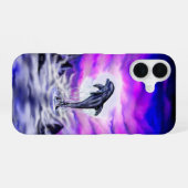 ムーンライトドルフィン iPhone 16ケース (裏面横)