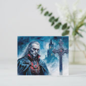 ムーンライトナイトの十字架を持つヴァンパイアの主 ポストカード (スタンド正面)