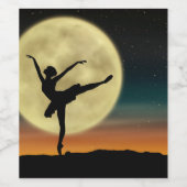 ムーンライトバレエ ワインラベル (シングルラベル)