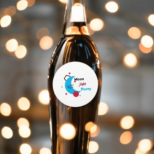 ムーンライトパーティー ラウンドシール