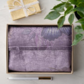 ムーンライトパープルモス蝶薄紫花 薄葉紙 (ギフト)