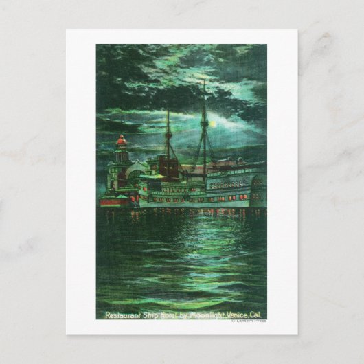 ムーンライトビューオブザレストランシップ ポストカード (正面)