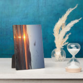 ムーンライトビーチサンセット フォトプラーク (側面)